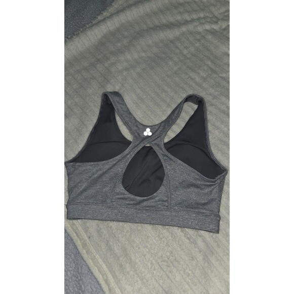 Tek Gear Sports Bra Womens Medium Stretch Cutout Yoga Gym Running Workout Swim - Picture 2 of 6